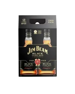 Jim Beam Black Twinpack (GTR) 45%