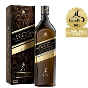 Johnnie Walker Double Black Blended Scotch Whisky 1L