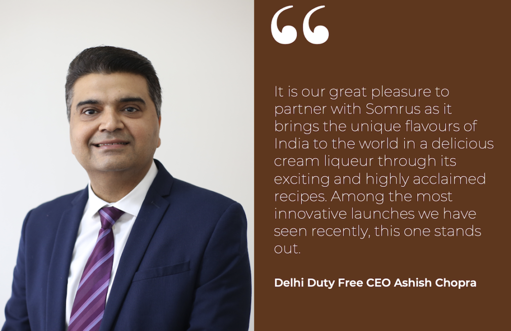 Leading cream liqueur House of Somrus launches in India with Delhi Duty Free